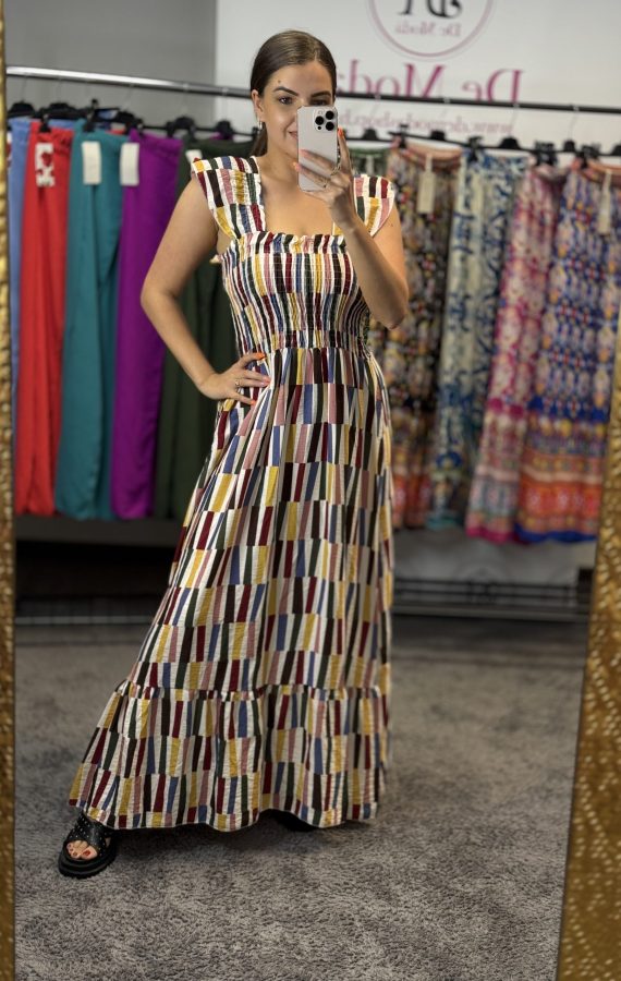 Maxi ruha-csíkos alakzat