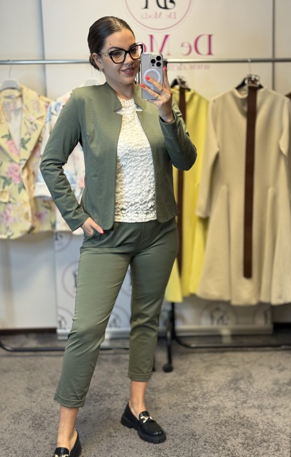 Kétrészes szett,nadrág+blézer-keki